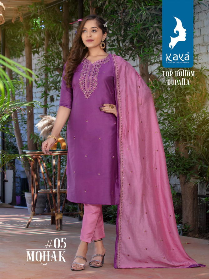 Mohak By Kaya 01 To 08 Readymade Salwar Suits Catalog
